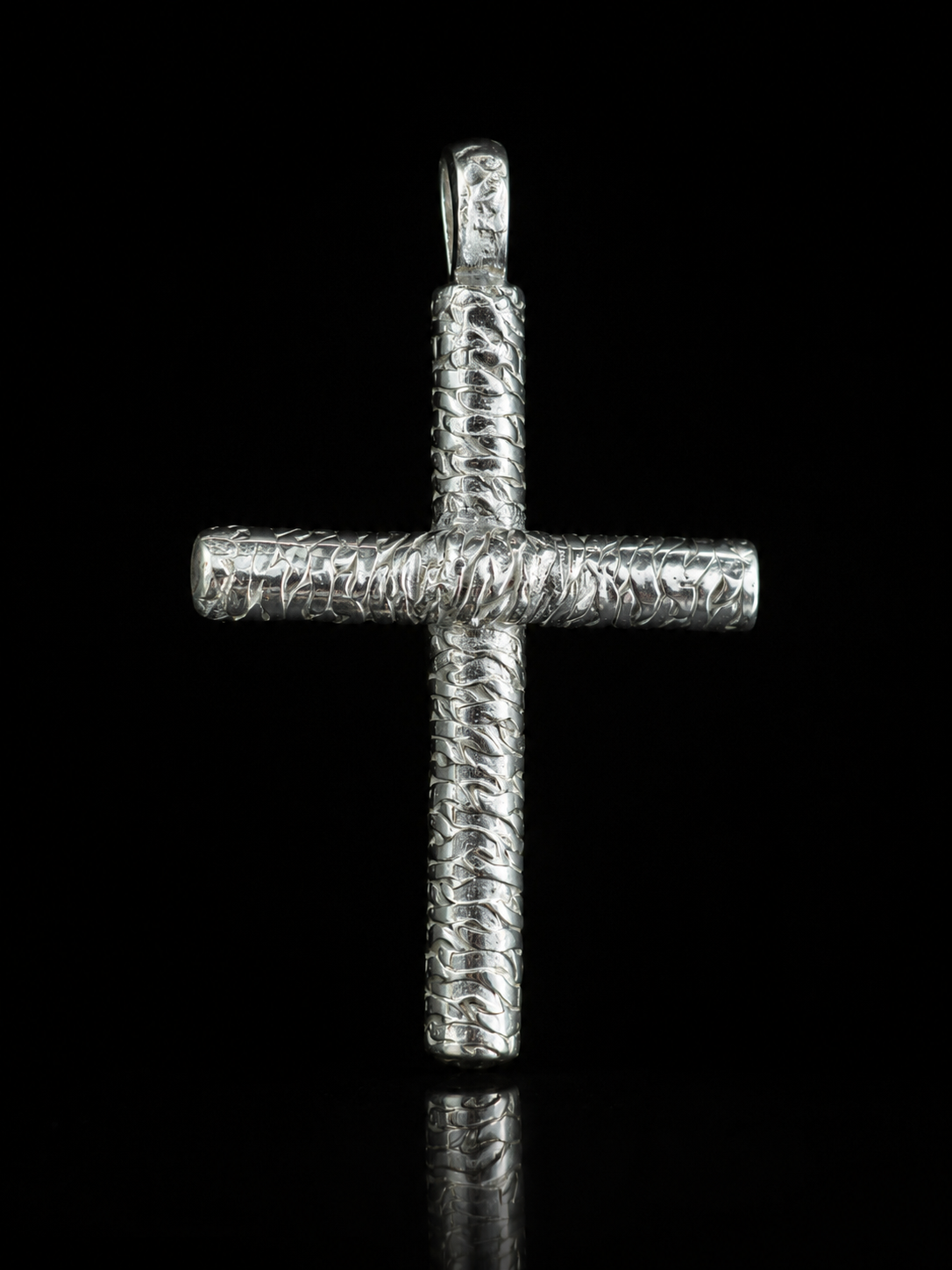 White Gold Cross